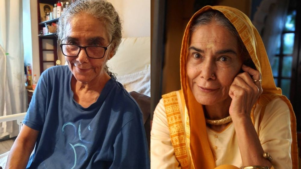 Artis India, Surekha Sikri, pemeran Kalyani Devi atau dikenal sebagai nenek Anandhi di serial Balika Vandhu. (Foto: Istimewa)