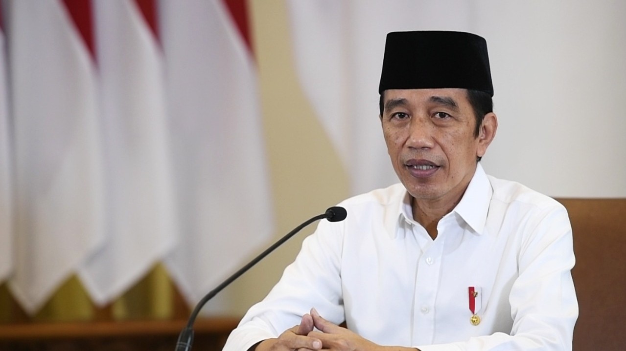 Presiden Joko Widodo sambut Idul Adha 1442 Hijriah. (Foto: Setpres)