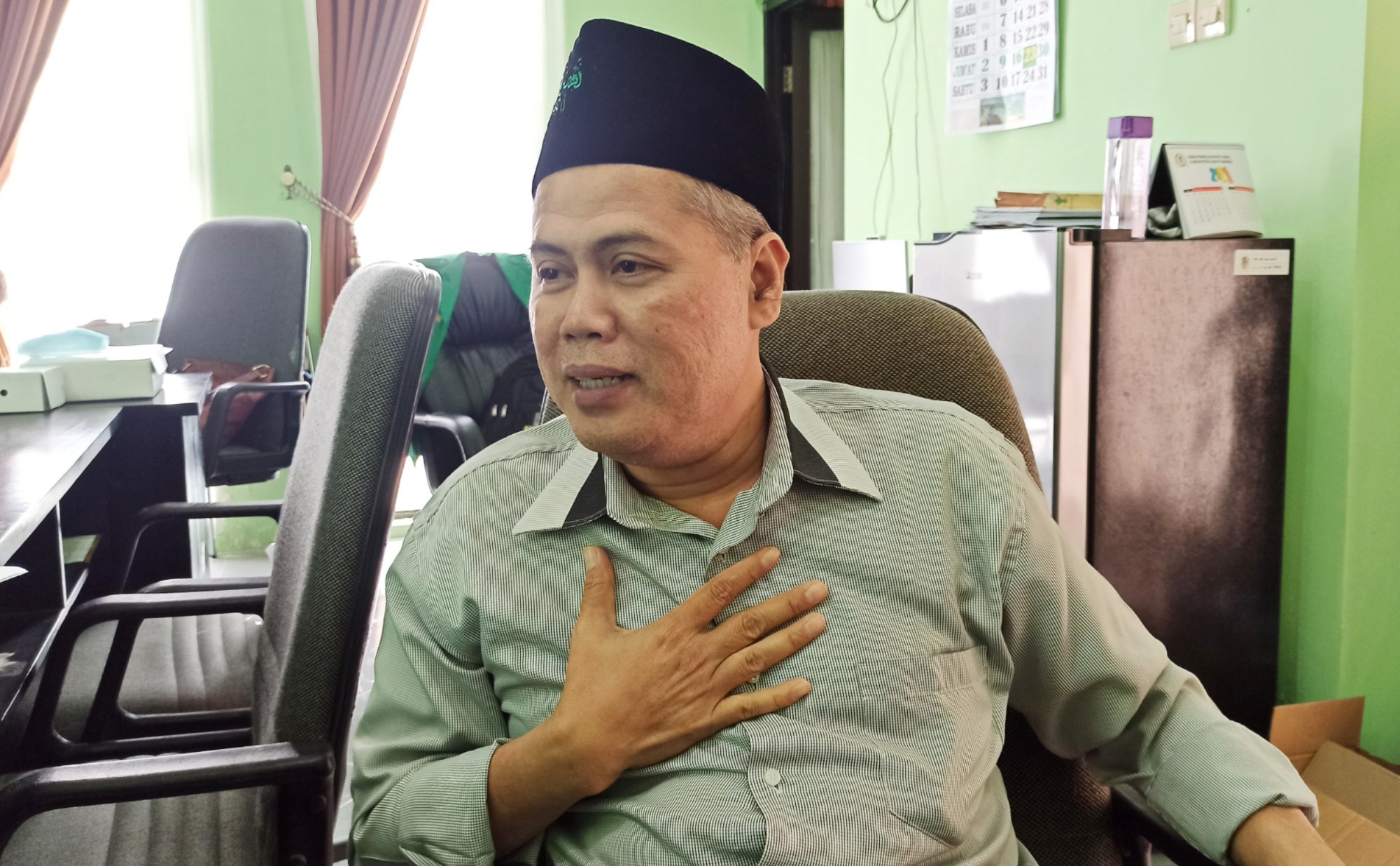 Anggota Fraksi PKB DPRD Banyuwangi, Kusnan Abadi (foto:Muh Hujaini/Ngopibareng.id)