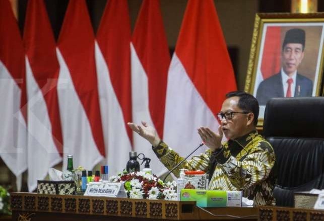 Mendagri Tito terbitkan instruksi mendagri tentang PPKM Level 4. (Foto: Ant)