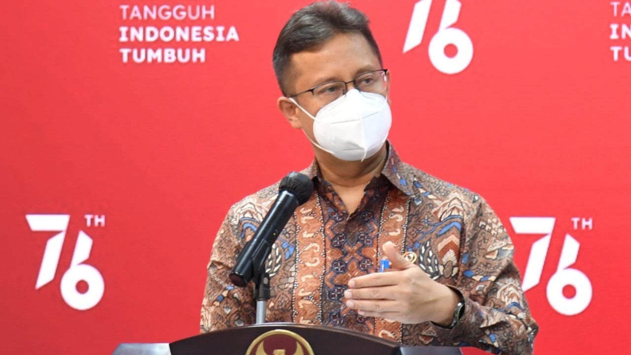 Menteri Kesehatan Budi Gunadi Sadikin ( foto:Setpres)