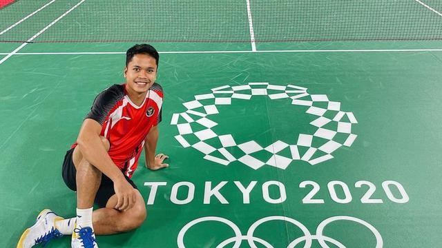 Pebulutangkis tunggal putra Indonesia, Anthony Sinisuka Ginting. (Foto: Dok. PBSI)