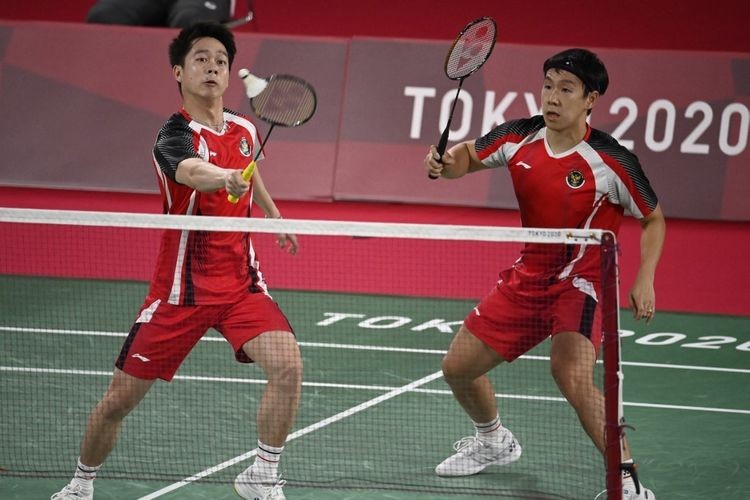 Ganda Putra Indonesia Kevin Sanjaya/Marcus Gideon. (Foto: BWF)