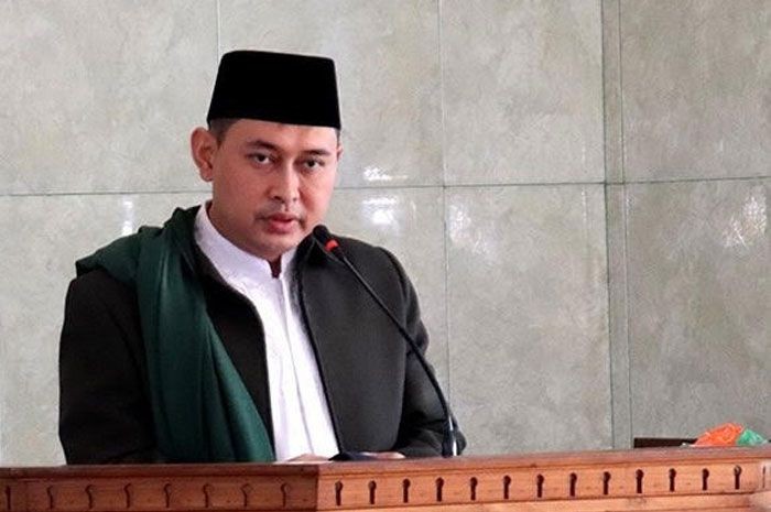 Bupati Nganjuk nonaktif, Novi Rahman Hidayat dan enam tersangka lainnya dititipkan ke Rutan Polres, karena Rutan Kelas II B Nganjuk tidak menerima tahanan di masa pandemi Covid-19. (Foto: Istimewa)