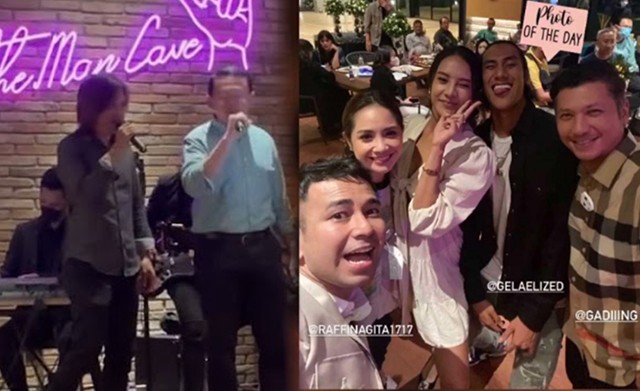 Foto Raffi Ahmad dkk yang diunggah di Instagram ini yang memicu laporan terkait pelanggaran protokol kesehatan. Apalagi, Raffi Ahmad saat itu baru saja mendapatkan vaksin Covid-19 perdana, pada 13 Januari 2021. (Foto: Istimewa)