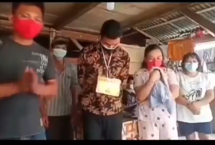 Tangkapan layar Christofel Tamalun (kiri) meminta keadilan dan videonya viral (Foto: instagram)