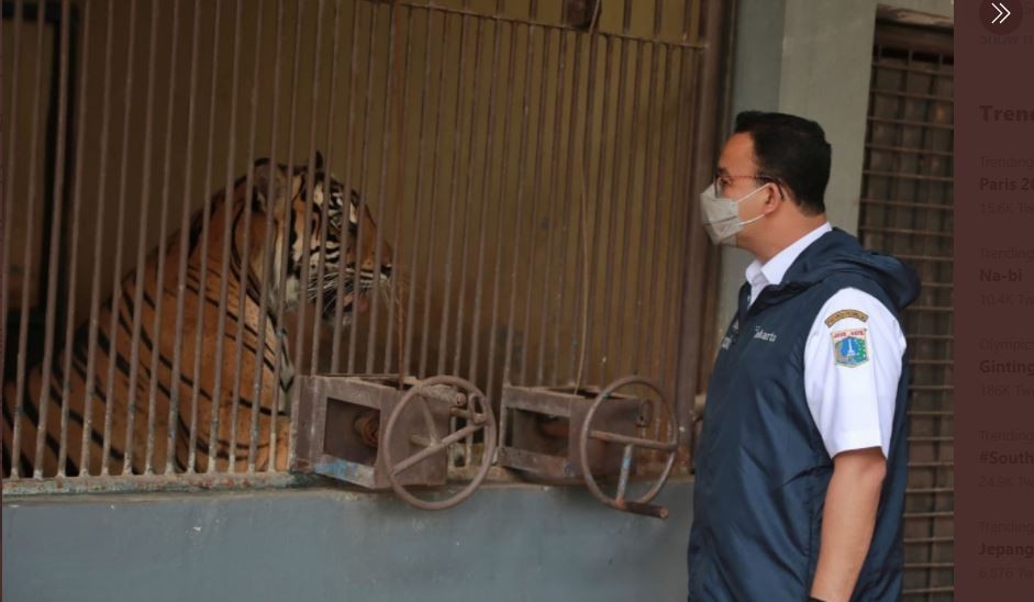 Dua warga DKI positif COVID-19, namun Anis tak bisa kirim ke Wisma Atlet untuk menjalani karantina. (Foto: Twitter @aniesbaswedan)