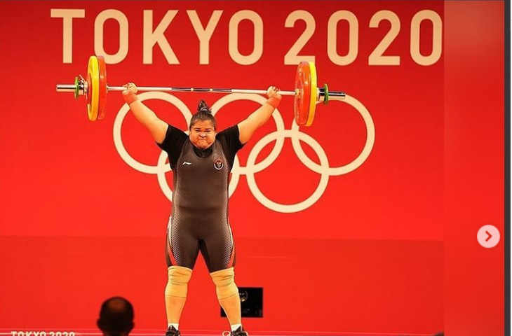 Indonesia mengakhiri perjuangan di Olimpiade Tokyo 2020. Perjuangan Indonesia selesai dengan membawa lima medali ke tanah air. (Foto: Nurul Akmal/Instagram)