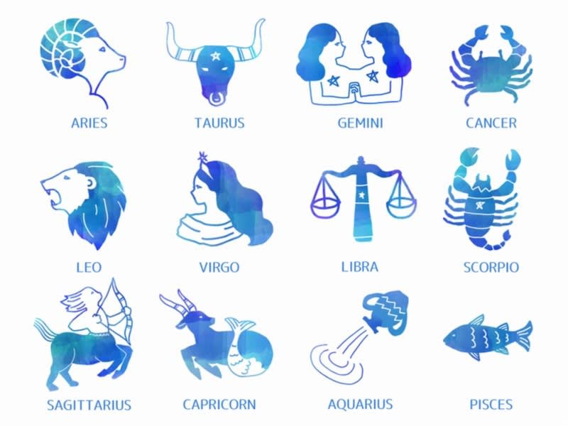 Ilustrasi logo zodiak. (Grafis: Istimewa)