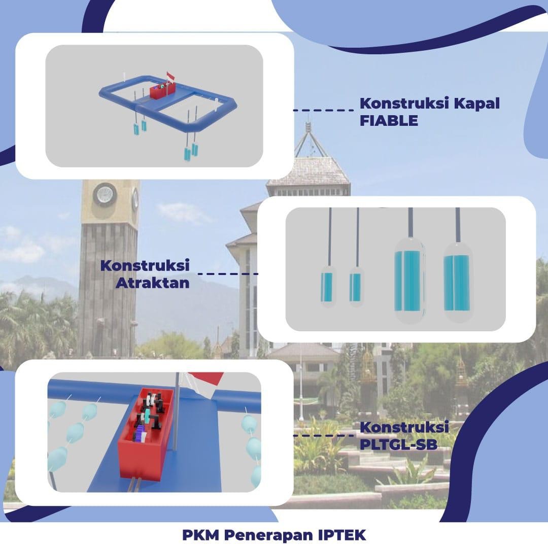 Rangka alat Fiable inovasi mahasiswa Universitas Brawijaya (Foto: istimewa)