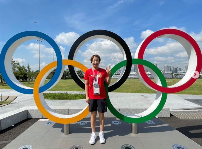 Atlet bulutangkis ganda putri China Chen Qing Chen mendapat protes dari asosiasi bulutangkis Korsel yang keberatan dengan aksi teriakannya saat lawan pasangan Korsel. (Foto: Instagram)