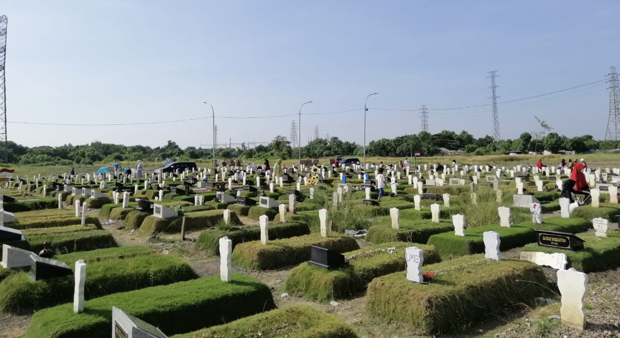 TPU Makam Keputih. (Foto: Andhi Dwi/Ngopibareng.id)