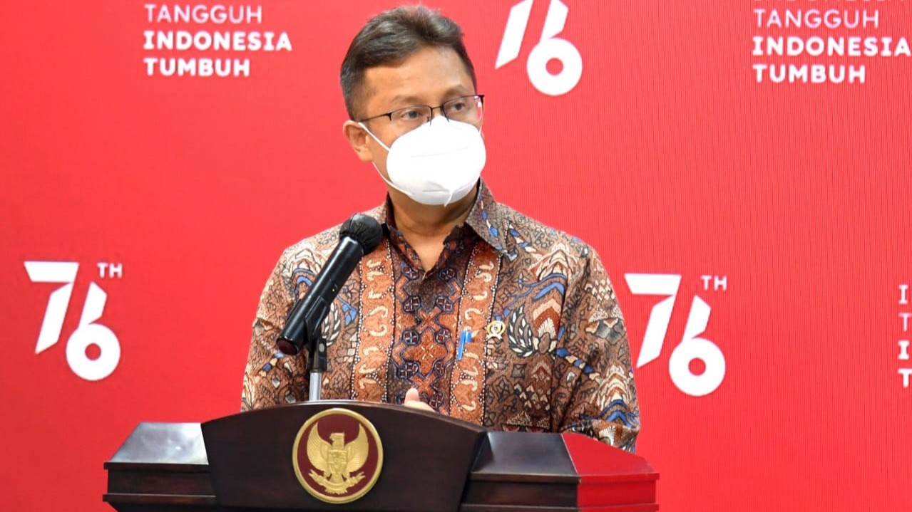 Menteri Kesehatan Budi Gunadi Sadikin ,(foto: Setprres)