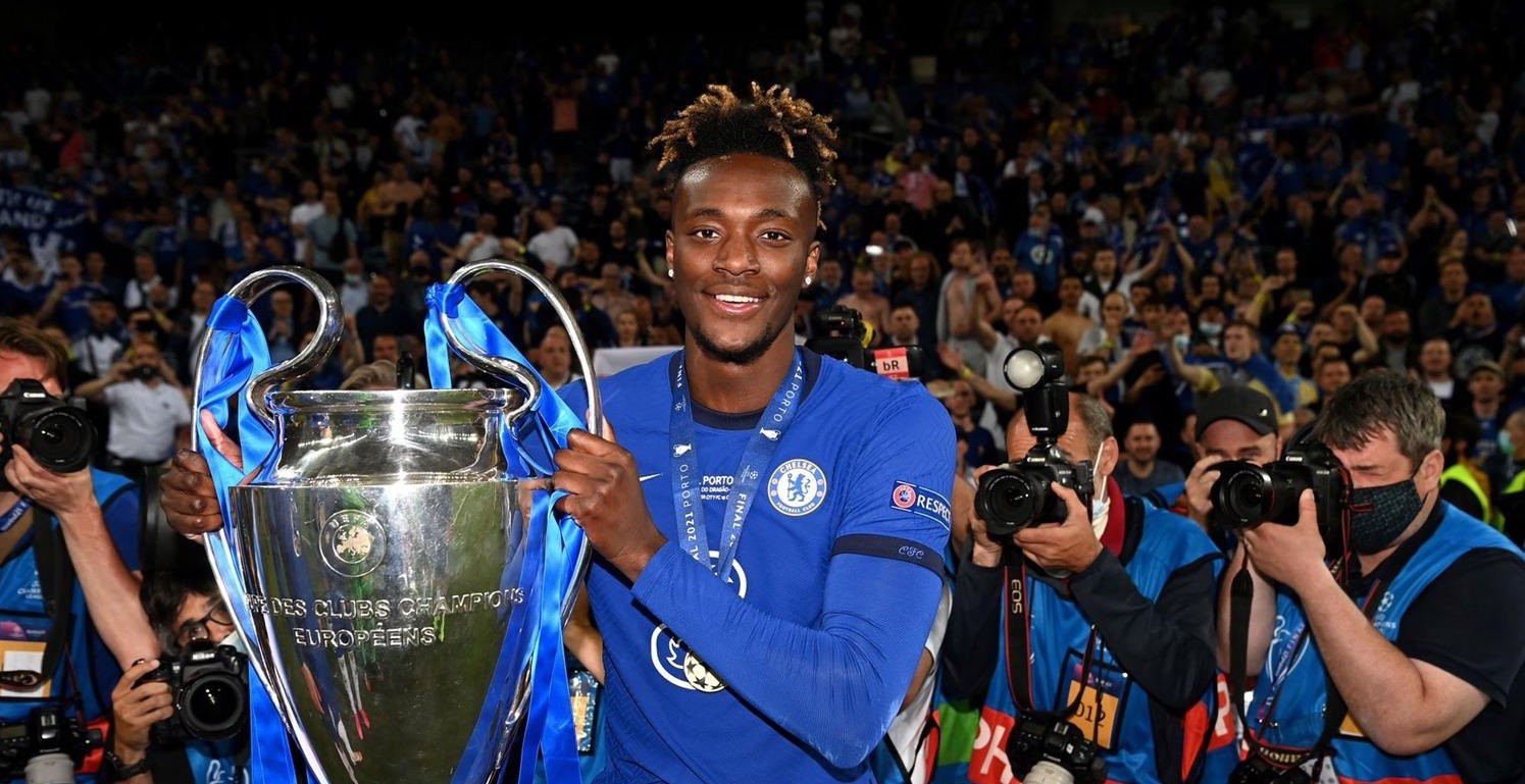 Tammy Abraham dilepas ke AS Roma. (Foto: Twitter/@ChelseaFC)