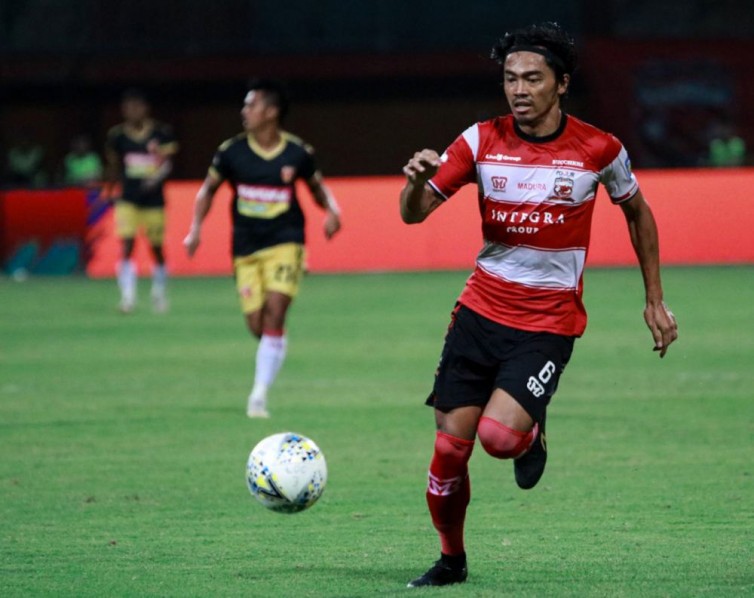 Bek sayap Madura United, Andik Rendika Rama. (Foto: Istimewa)