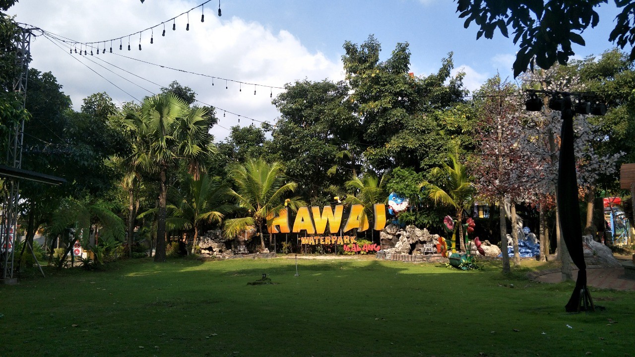 Salah satu wahana wisata di Hawai Group Malang (Foto: istimewa)