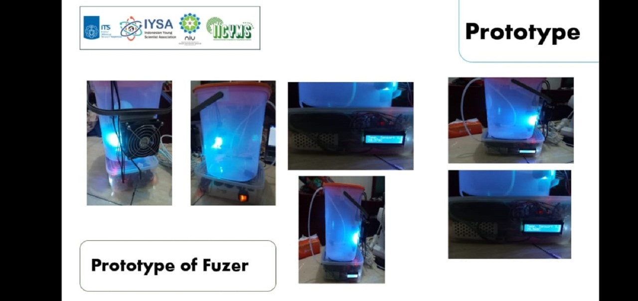 Prototype fuzer, sterilisasi buah rancangan mahasiswa ITS. (Foto: istimewa)