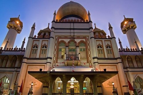 Masjid Sultan termasuk masjid indah di Singapura. (Foto: travellers)