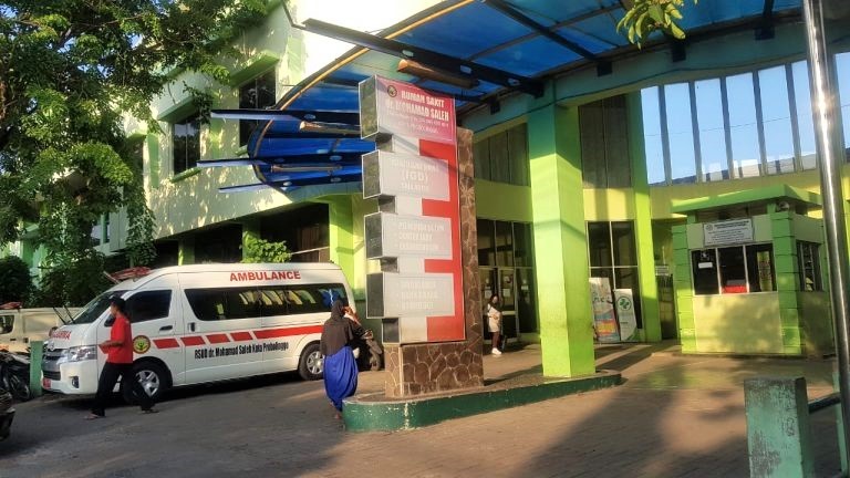 RSUD dr. Mohamad Saleh, Jalan Pandjaitan, Kota Probolinggo. (Foto: Ikhsan Mahmudi/Ngopibareng.id)