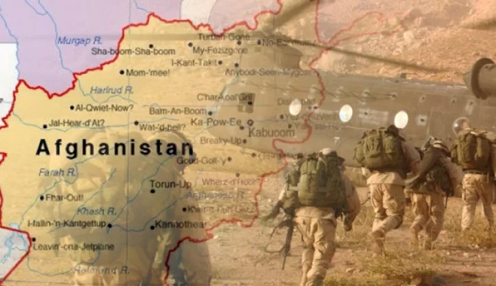 Afghanistan dan peta kekuatan Taliban yang berkuasa. (Foto: Istimewa)