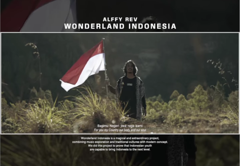 Video musik Wonderland Indonesia trending di Youtube, Alffy Rev sebut produksinya paling rumit dan melelahkan. (Foto: Intagram)