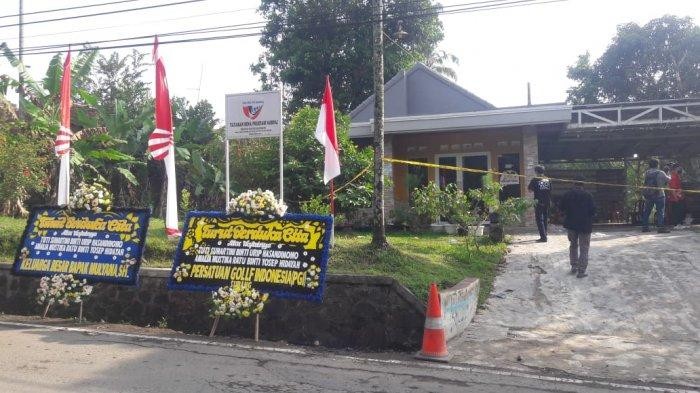 Rumah duka sekaligus menjadi Tempat Kejadian Perkara (TKP) pembunuhan ibu dan anak di Subang, Rabu 18 Agustus 2021. (Foto: Istimewa)