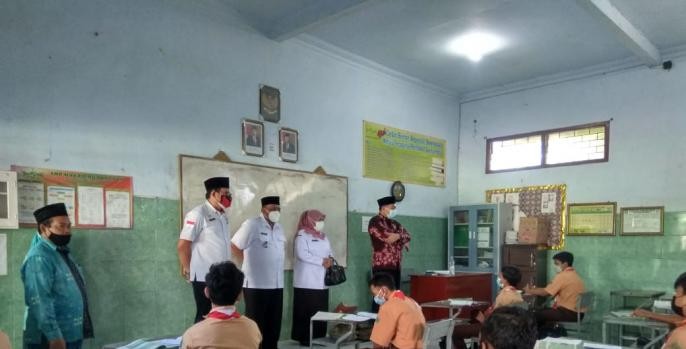 Pemkab Pasuruan mulai menggelar pembelajaran tatap muka untuk sekolah PAUD hingga SMP. (Foto: Dok Pasuruan)