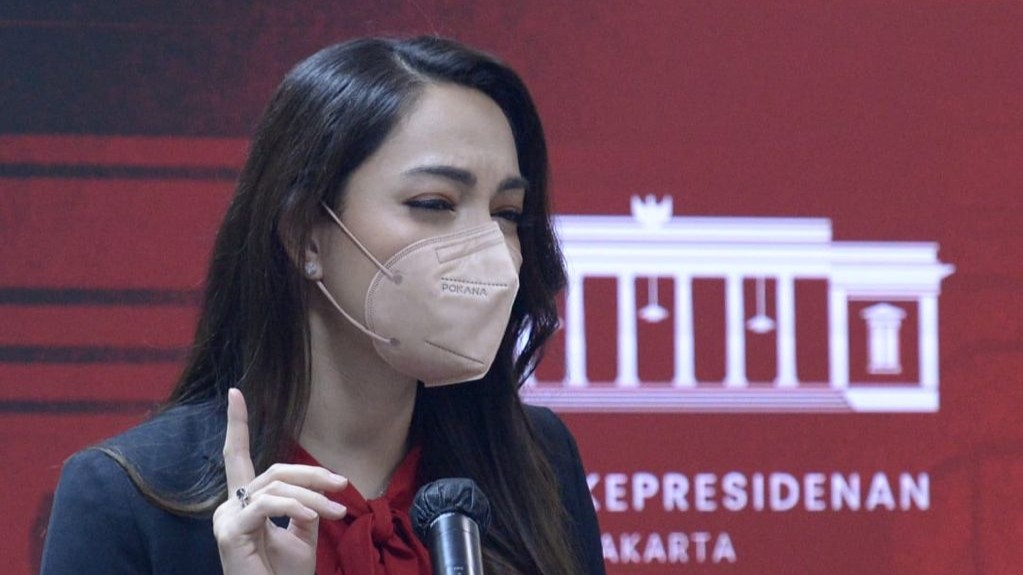 Juru bicara pemerintah dokter Reisa Broto Asmoro. (Foto: Setpres)