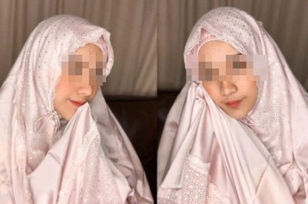 Ilustrasi fetish mukena di Malang viral. (Foto: Istimewa)