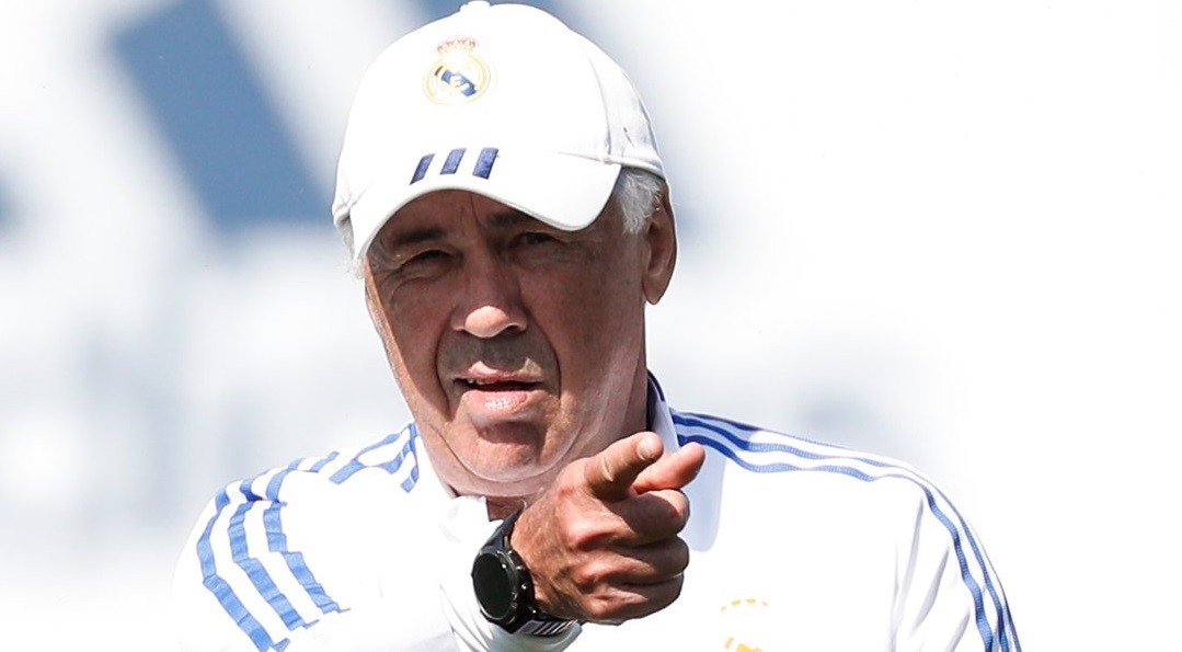 Pelatih Real Madrid, Carlo Ancelotti. (Foto: Twitter/@realmadrid)