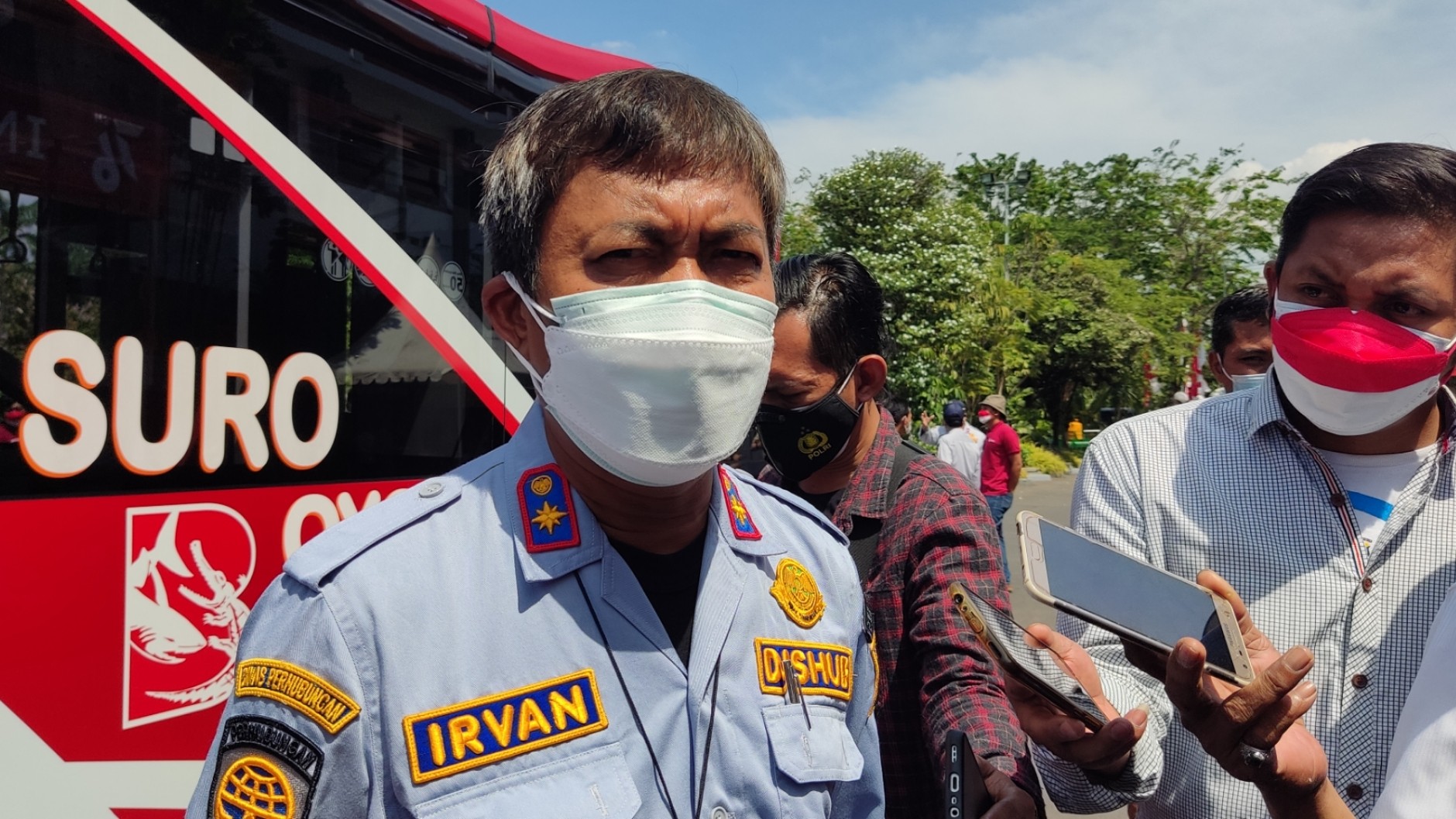 Kadishub Surabaya, Irvan Wahyudrajat. (Foto: Fariz Yarbo/Ngopibareng.id)