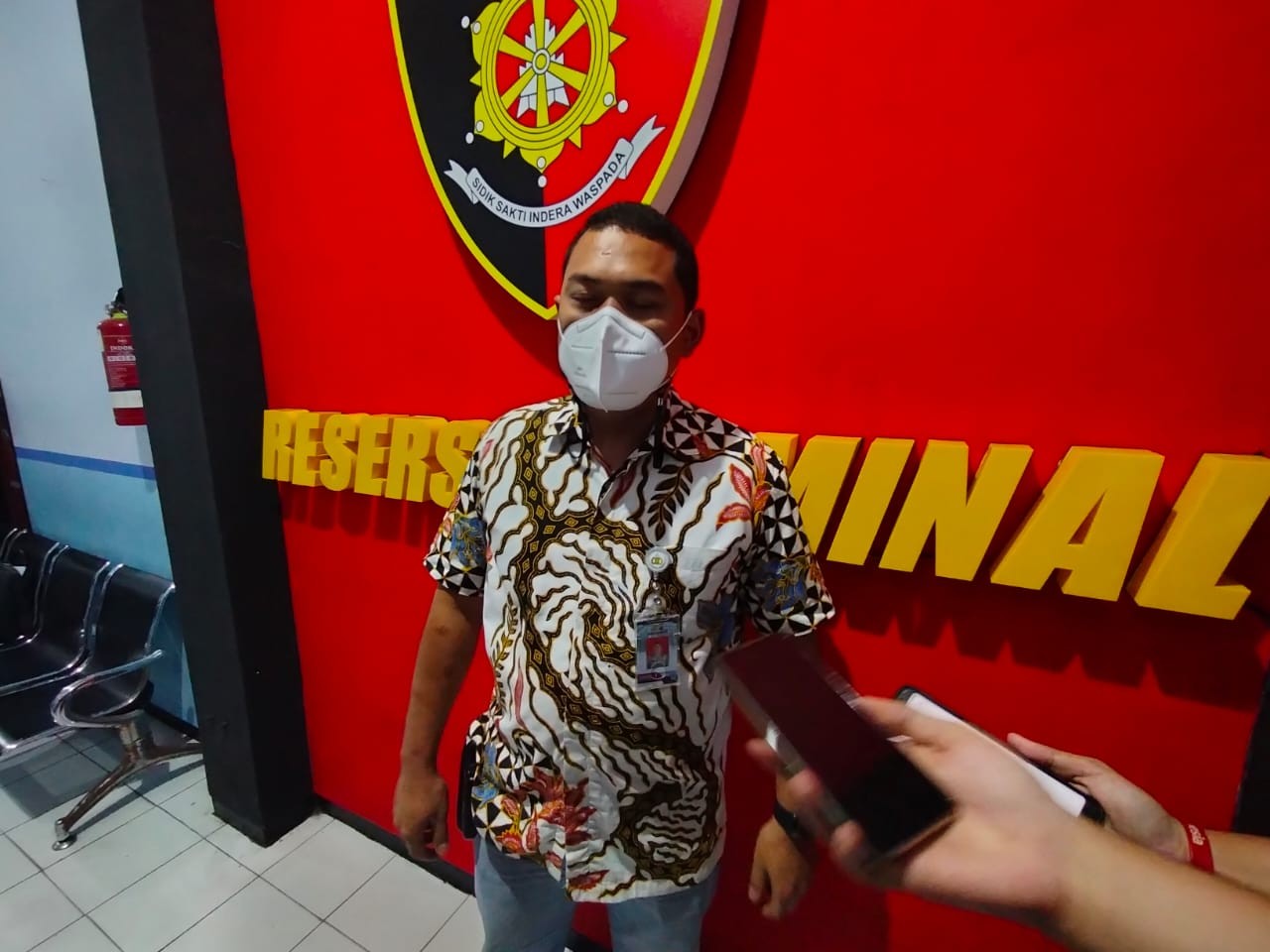 Kasatreskrim Polresta Malang Kota, Kompol Tinton Yudha Riambodo, saat berada di Mako Polresta Malang Kota, Jawa Timur. (Foto: Lalu Theo/Ngopibareng.id)