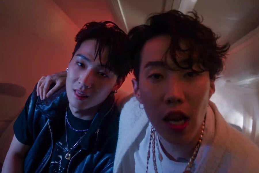 Kolaborasi Jay B GOT7 bareng Jay Park di lagu B.T.W. (Foto: YouTube)