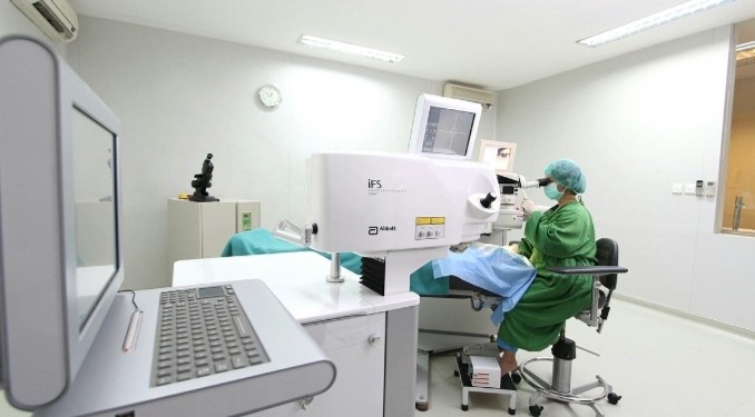 Teknologi Lasik yang ada di SALC RS Mata Undaan yang membuat aman dan nyaman melakukan Lasik.(Foto: dok RS Mata Undaan)