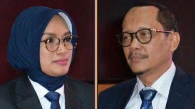 Bupati Probolinggo, Puput Tantriana Sari dan suaminya, Hasan Aminuddin. (Foto:Istimewa)