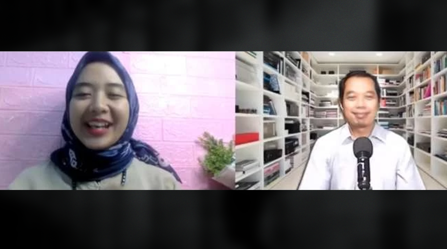 Kintansari Adhyna Putri, mahasiswa inspiratif UGM dalam kanal YouTubeAgus M Fauzi Official. (Foto: Tangkapan layar)