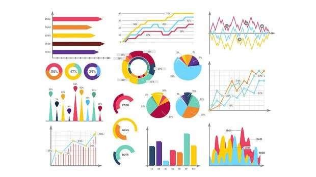 Ilustrasi grafik yang dibuat dengan Excel. (Foto: Istimewa)