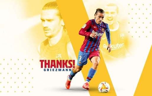 Antoine Griezmann dipulangkan Barcelona ke Atletico Madrid. (Foto: Twitter)