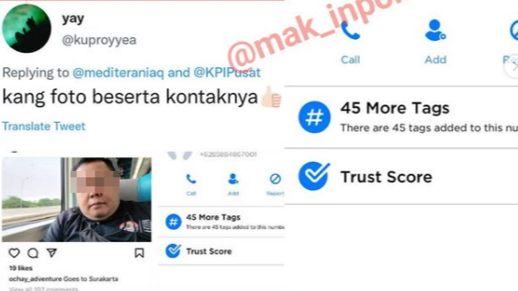 Wajah 7 orang terduga pelaku pelecehan seks rekannya di kantor KPI viral di medis sosial. (Foto: Istimewa)