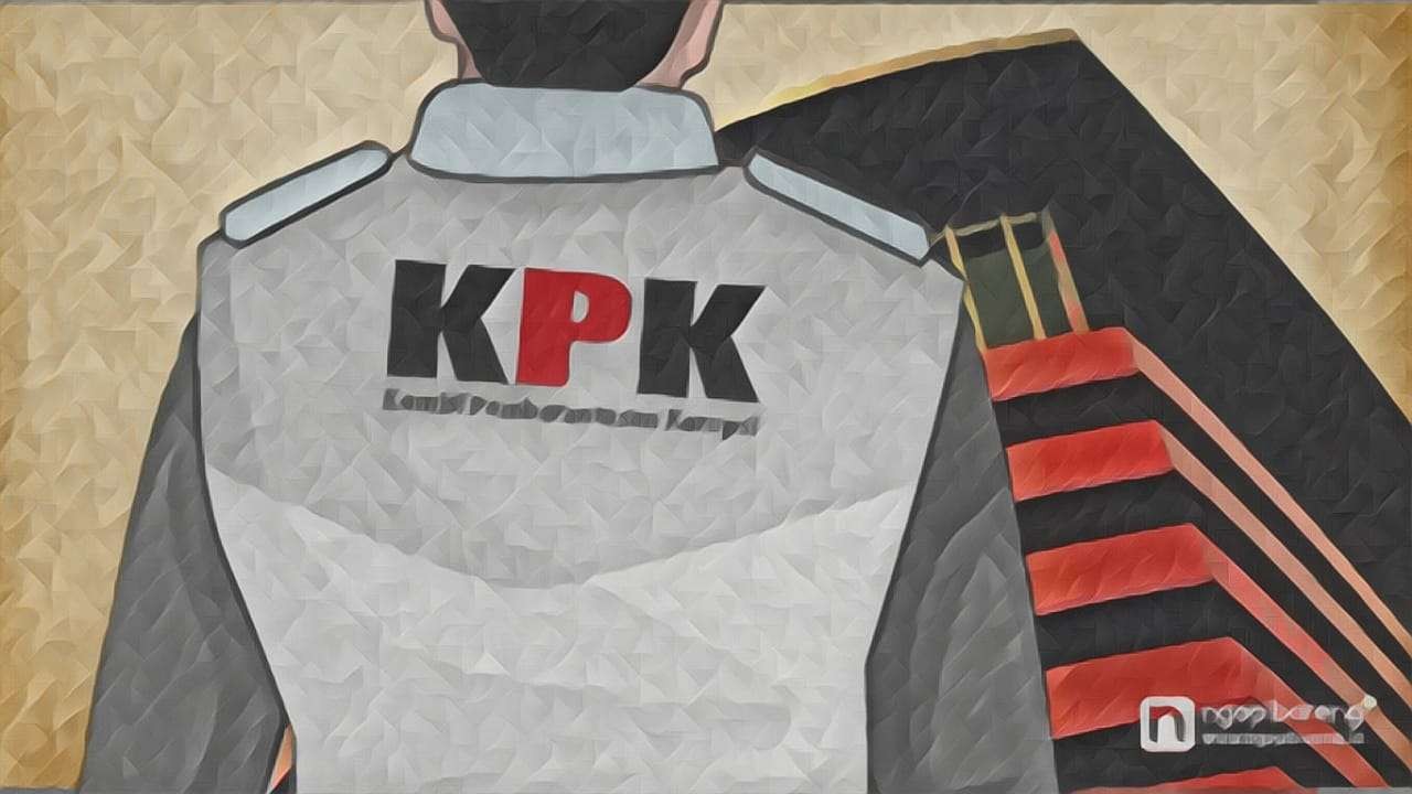 Ilustrasi penyidik Komisi Pemberantasan Korupsi atau KPK. (Grafis: Fa Vidhi/Ngopibareng.id)