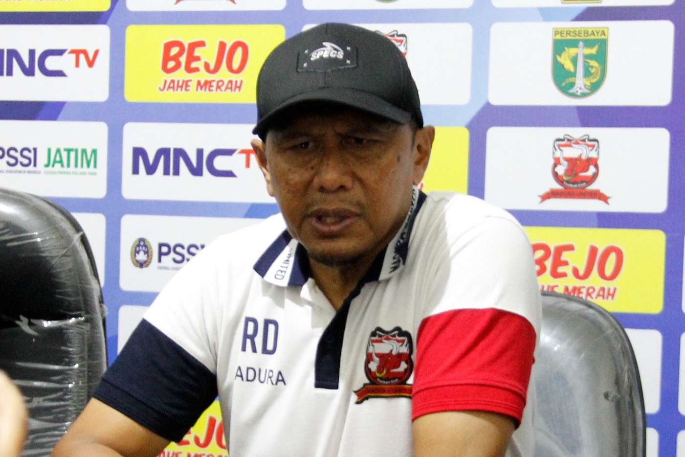 Pelatih Madura United, Rahmad Darmawan. (Foto: dok. Ngopibareng.id)