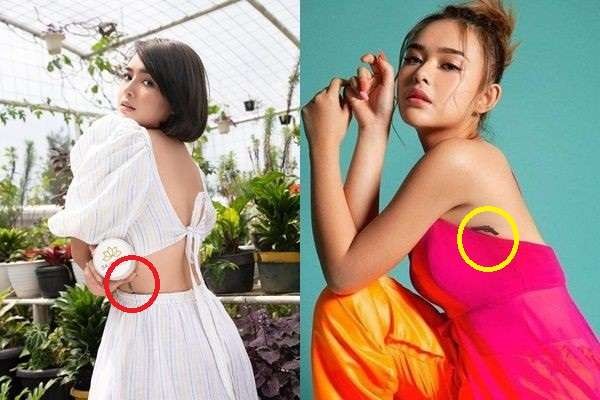 Amanda Manopo koleksi tato-tato kecil di tubuh mulusnya. (Foto: Instagram)