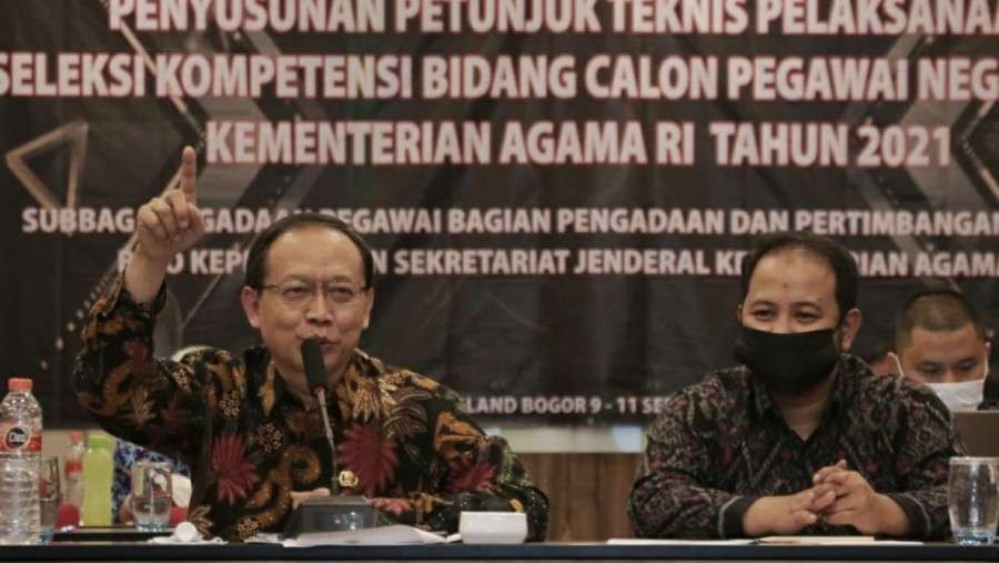 Plt Kepala Biro Kepegawaian Setjen Kemenag Akhmad Lutfi. (Foto:Kemenag)