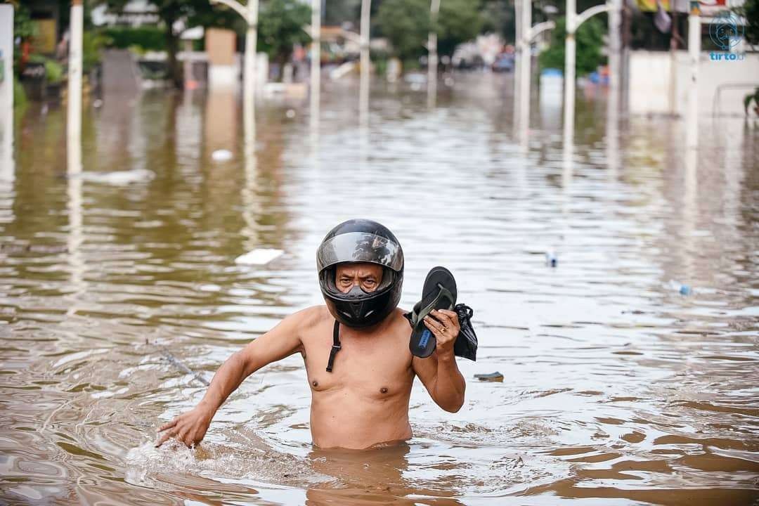 Ilustrasi banjir. (Foto: Istimewa)