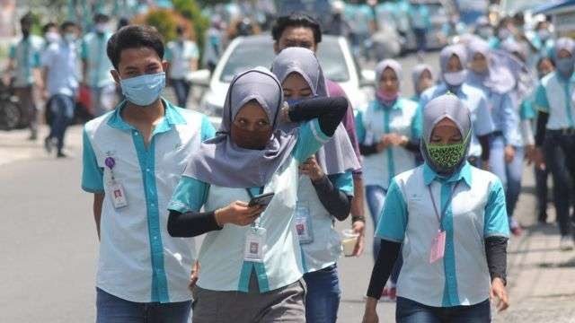 Dampak pandemi Covid-19, kesejahteraan buruh berkurang. (Foto: Ilustrasi/Ant)