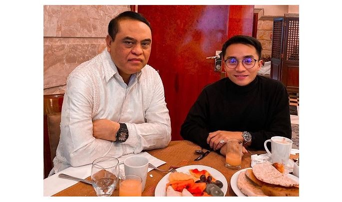 Taqy Malik bersama sang ayah, Mansyardin Malik. (Foto: Istimewa)