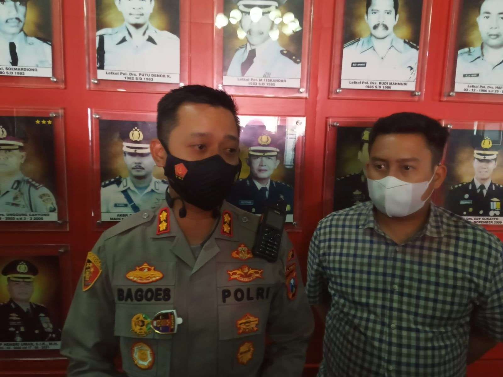 Kapolres Malang AKBP Raden Bagoes Wibisono saat ditemui di Mako Polres Malang (Foto: Lalu Theo/ngopibareng.id)