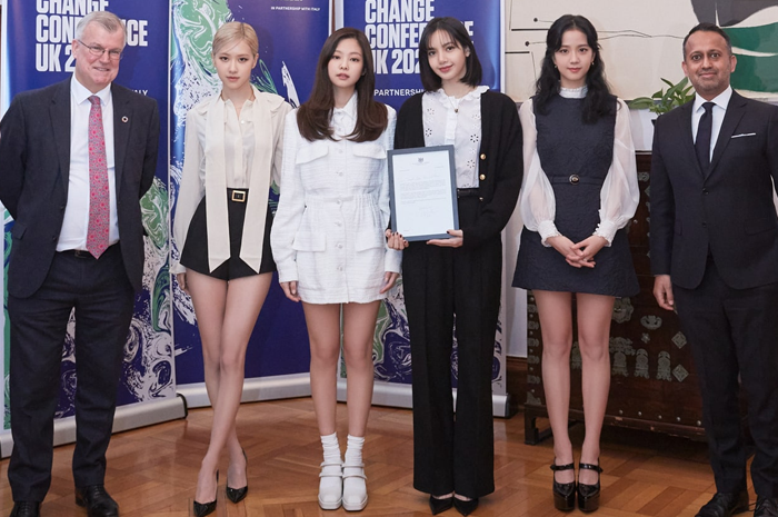 BLACKPINK ditunjuk sebagai Duta SGDs oleh Antonio Guterres selaku Sekretaris Jenderal PBB. (Foto: Istimewa)