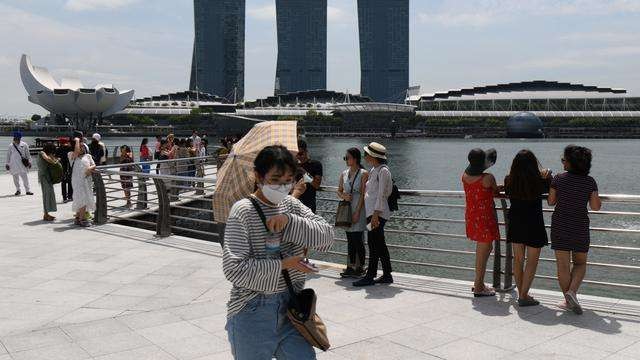 Panorama masyarakat Singapura ketika berlibur. (Foto: Istimewa)