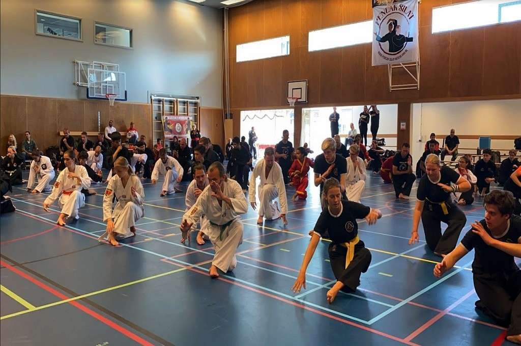 Kegiatan latihan Pencak Silat di Amersfoort, Belanda. (Foto:KBRI Den Haag)